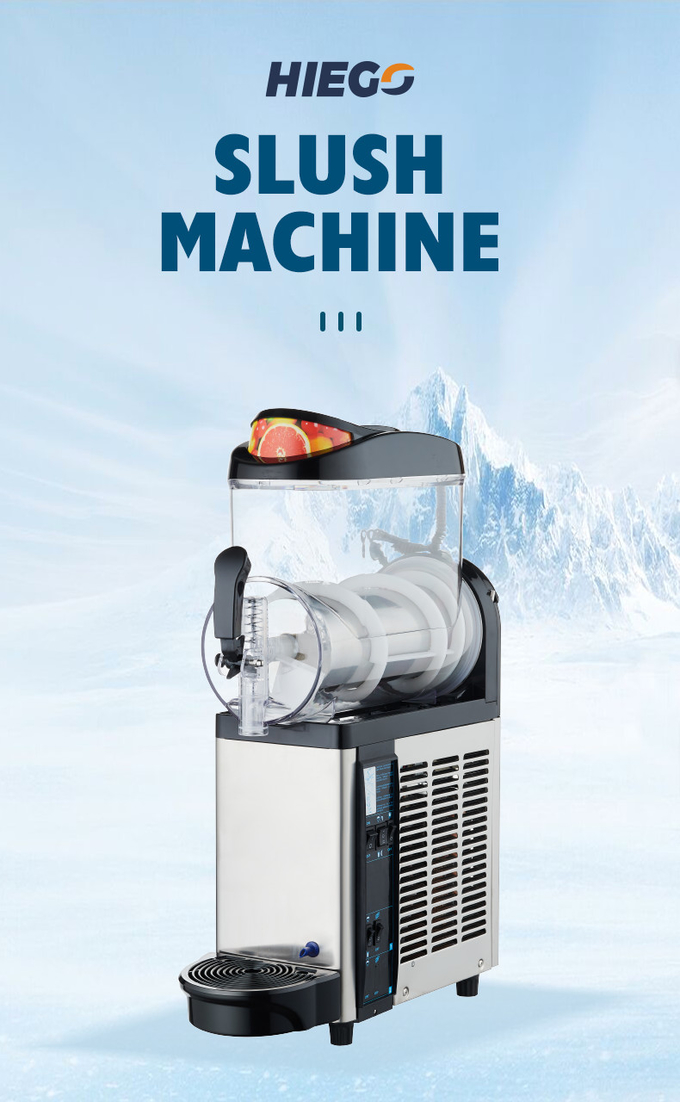 Máquina de lama comercial de tigela única 12L 36L Máquina de fazer lama congelada 0