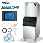 Fabricante de cubos de gelo comercial 200kg/24H Máquina automática de fazer gelo para uso em hotel