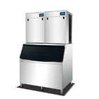1000kg Máquina de Gelo Nugget Comercial Resfriamento a Ar 22mm Máquina de Gelo Transparente Automática