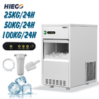 Máquina de Gelo para Cozinha 50kg Comercial Portátil Pellet Ice Machine R134a