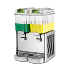 Dispensador duplo refrigerado para bebidas 300 W 12 litros Dispensador múltiplo de suco
