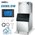 Máquina automática de cubos de gelo de 500 kg para bebidas geladas Winner máquina de gelo transparente