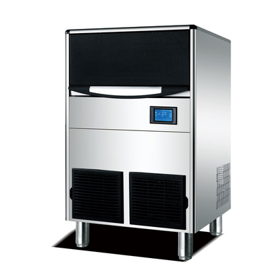Capacidade de gelo 100kg 24H LCD Máquina de fazer gelo comercial para restaurante bar café para venda