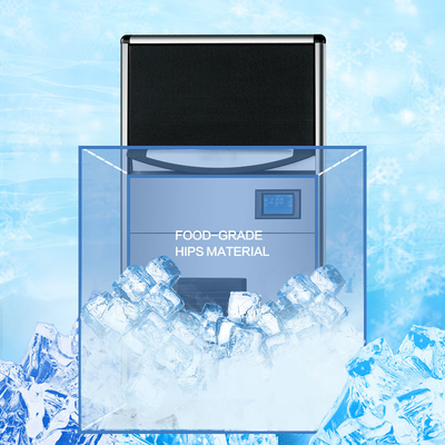 Máquina de gelo automática completa do cubo R290 em bebidas de modulação