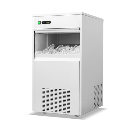 Máquina comercial de fazer gelo com pepitas de 50 kg, refrigeração a ar