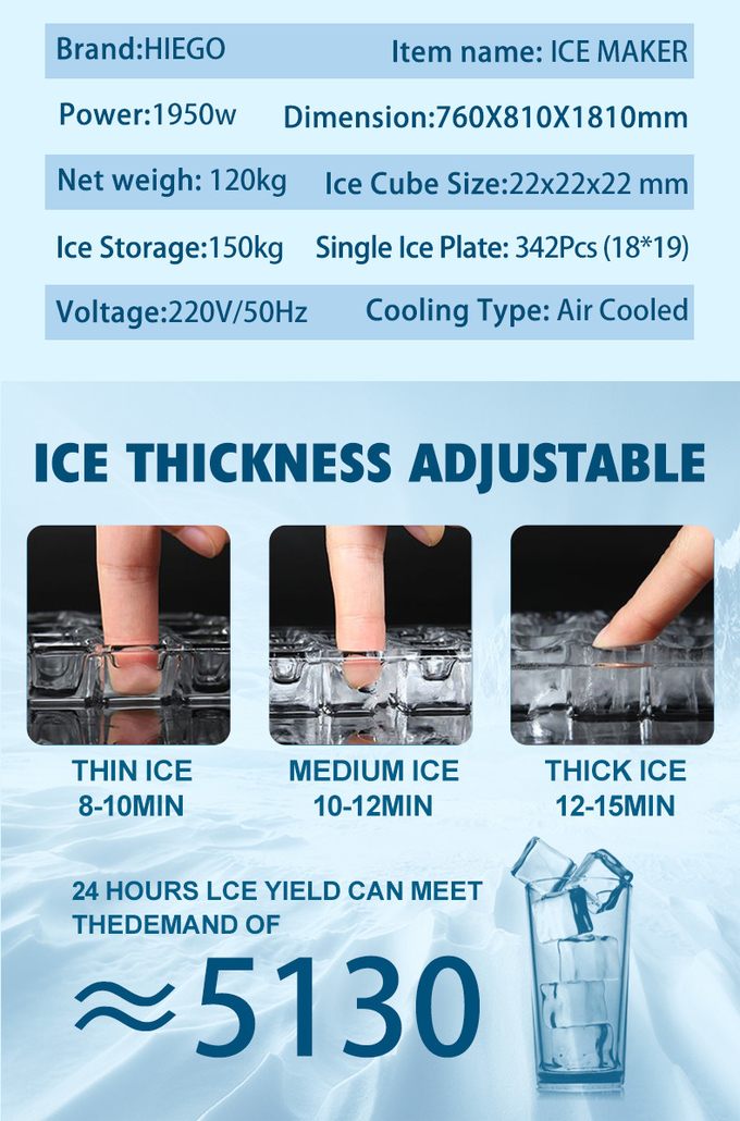 Máquina de gelo comercial de grande capacidade 400 kg fabricante de cubos máquina de fazer gelo industrial 7