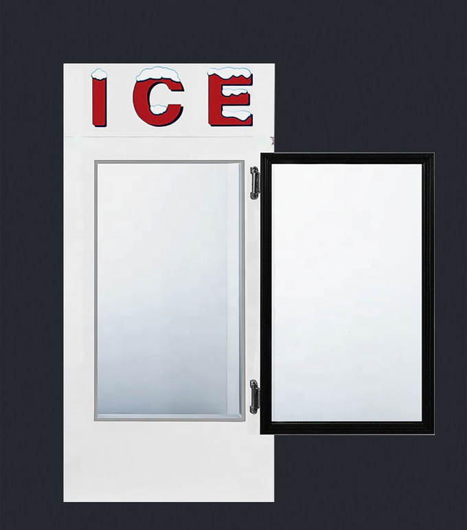 Congelador de sorvete comercial sólido Merchandiser Armário de imersão automático completo Freezer 3